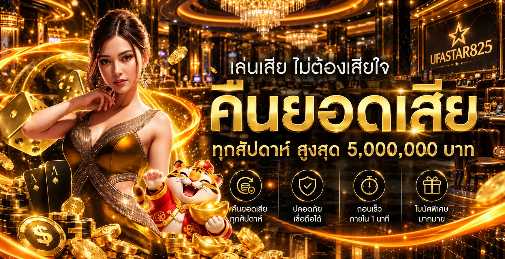 UFASTAR825 ทางเข้า คาสิโน สล็อต บาคาร่า และโปรโมชัน